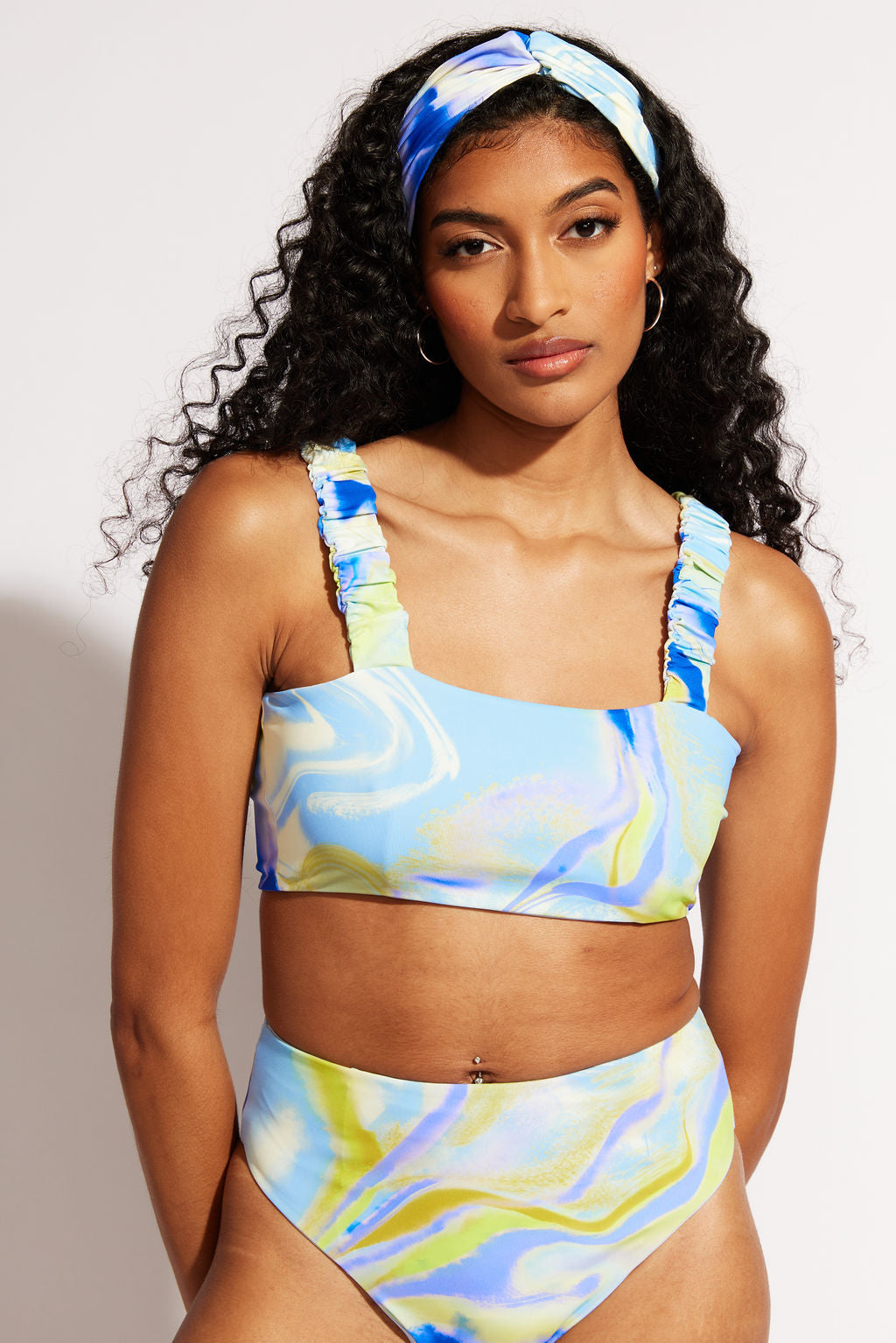 Nomads Swimwear - Current Top II - Sky/Geode -