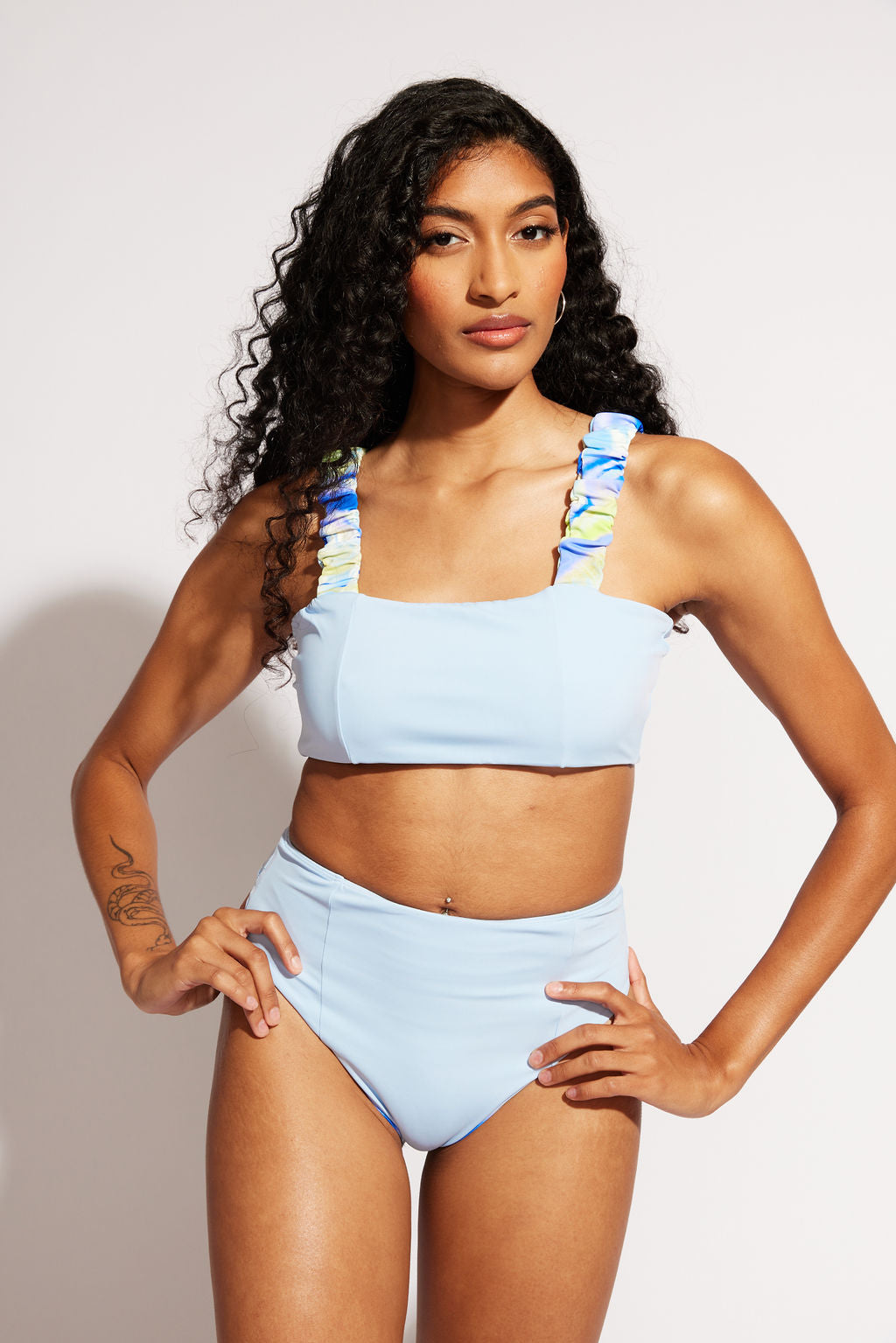 Nomads Swimwear - Current Top II - Sky/Geode -