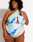 Nomads Swimwear - Isle One Piece - Sky/Geode -
