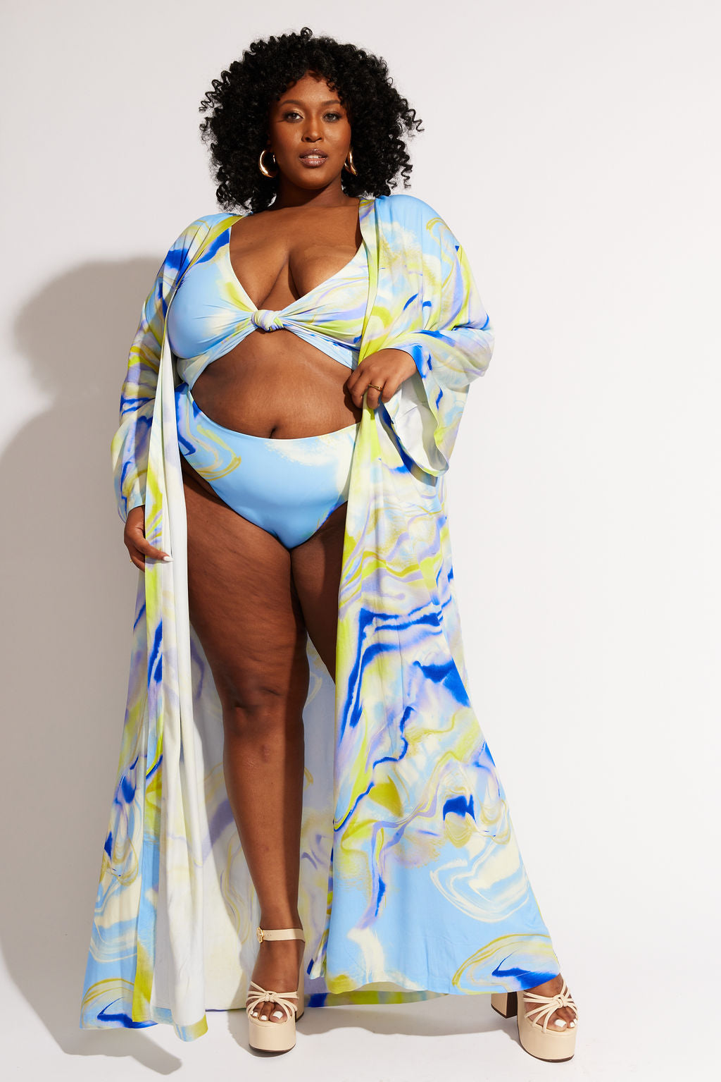Nomads Swimwear - Sunset Kimono II - Geode -