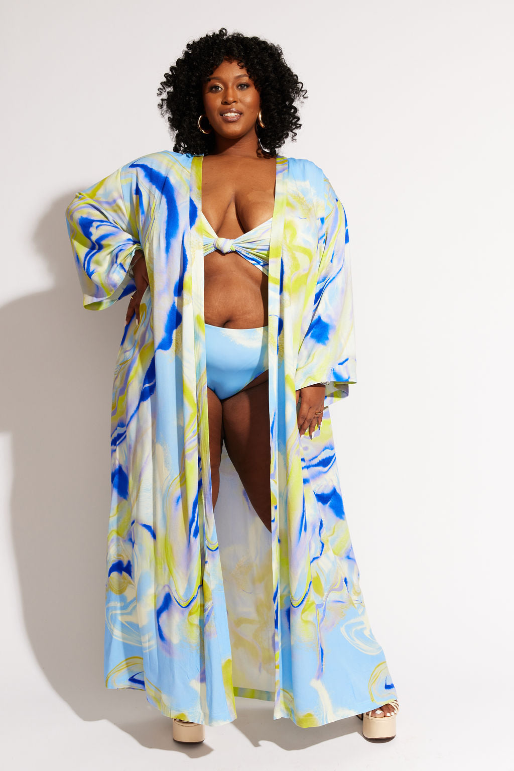 Nomads Swimwear - Sunset Kimono II - Geode -
