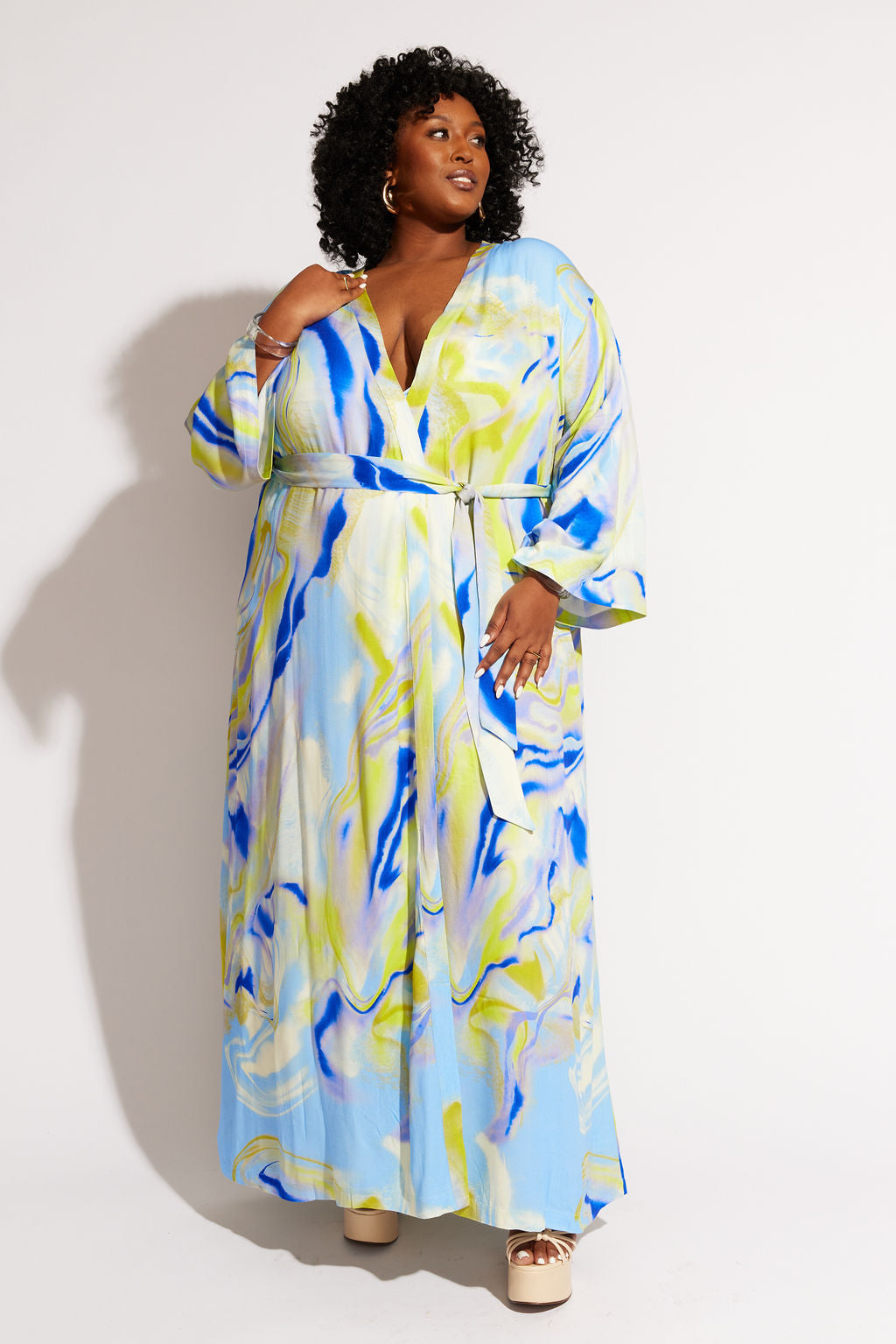 Nomads Swimwear - Sunset Kimono II - Geode -