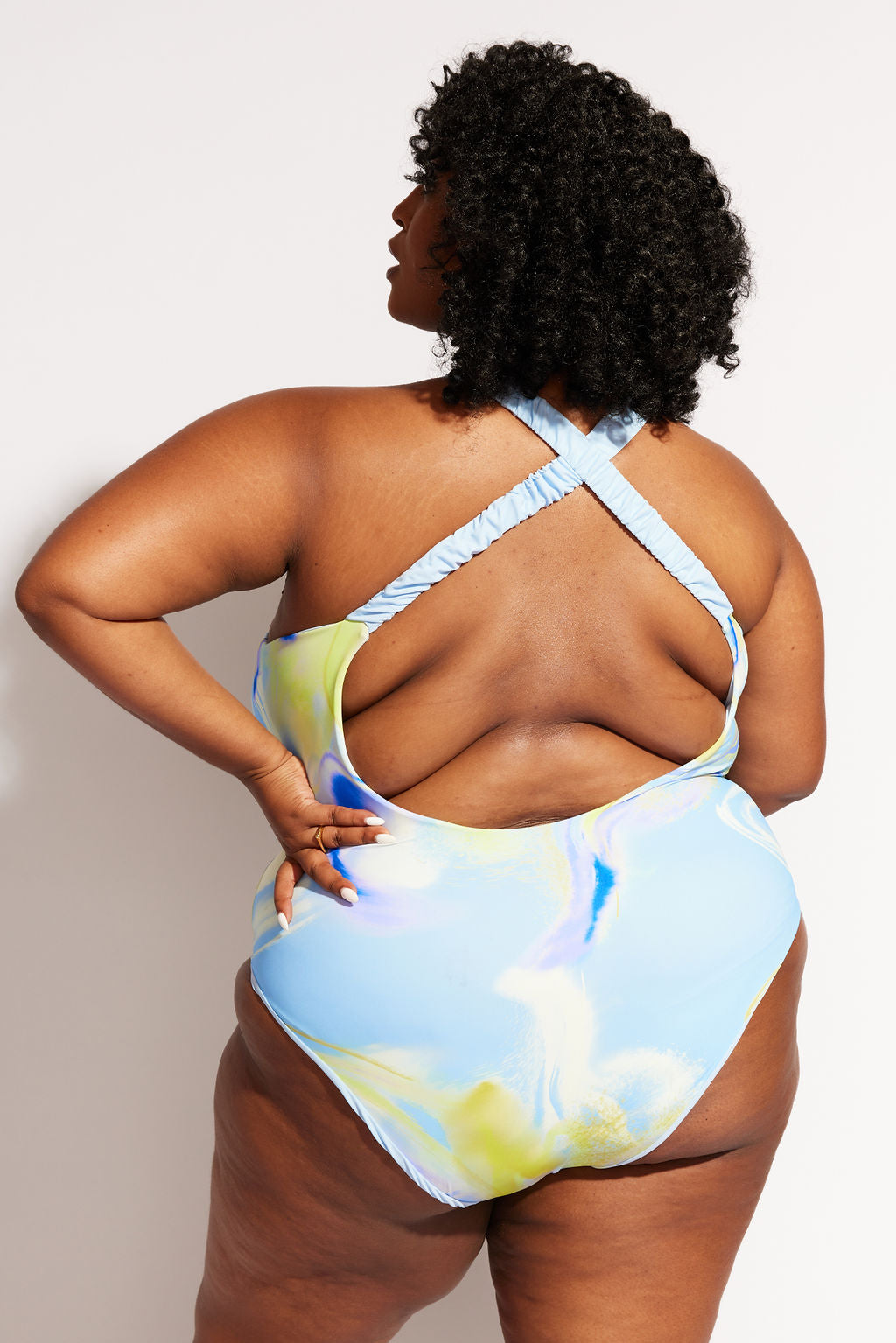 Nomads Swimwear - Wave One Piece II - Sky/Geode -