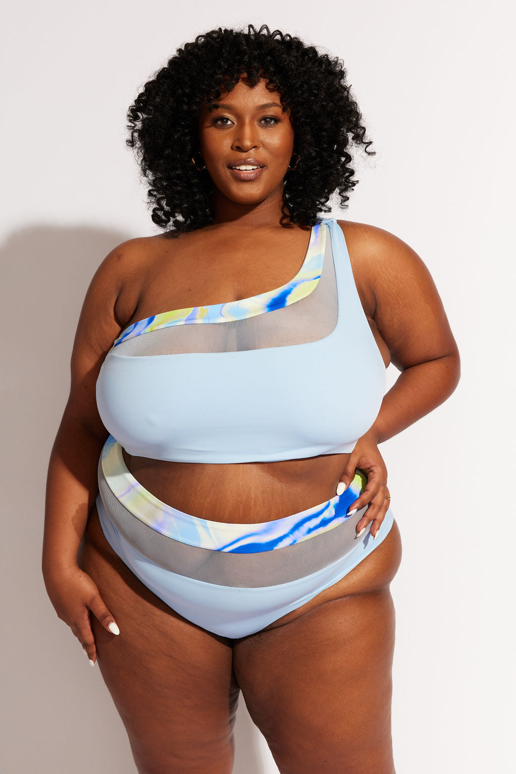 Nomads Swimwear - Bay Bottom II - Sky/Geode -