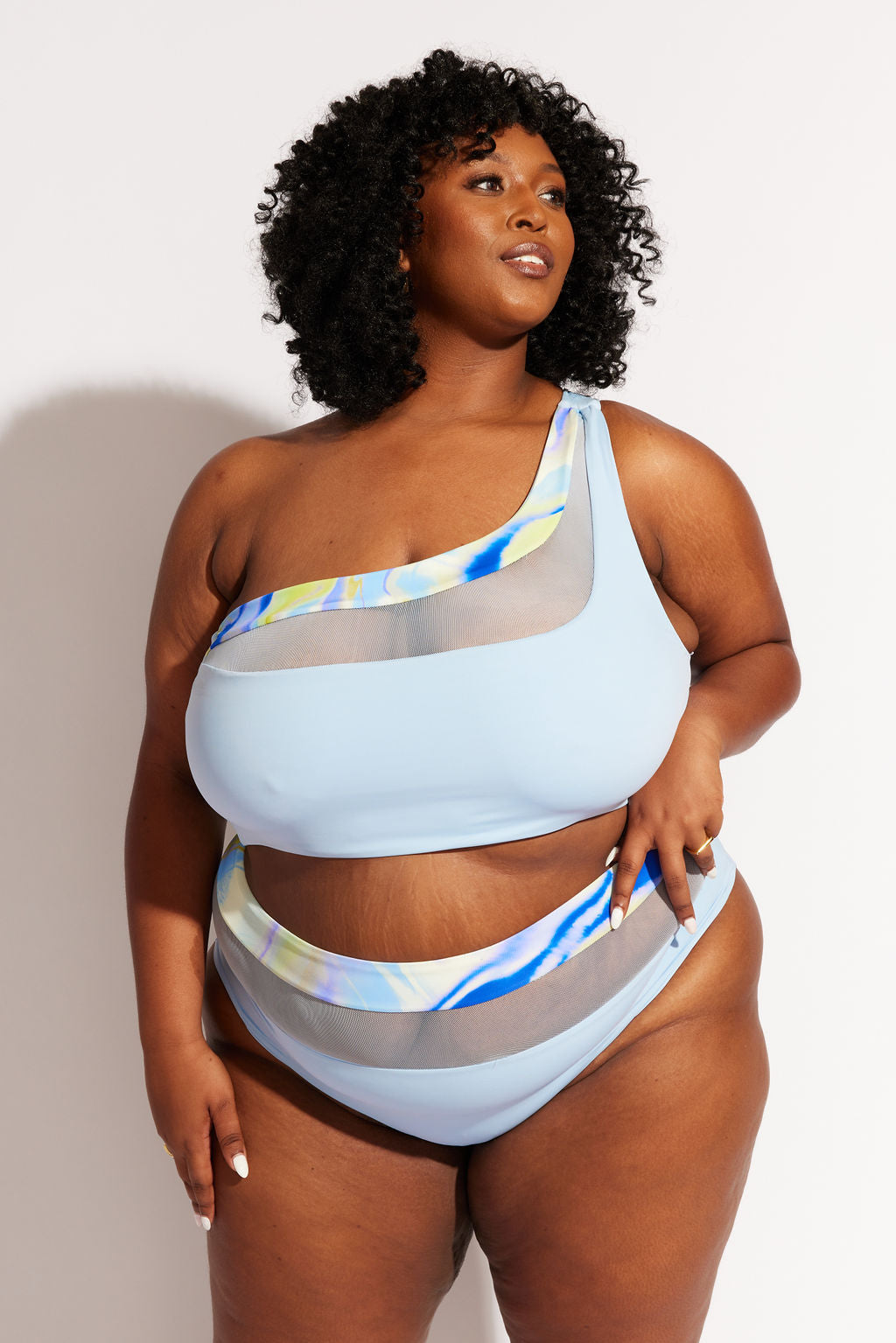 Nomads Swimwear - Bay Top II - Sky/Geode -