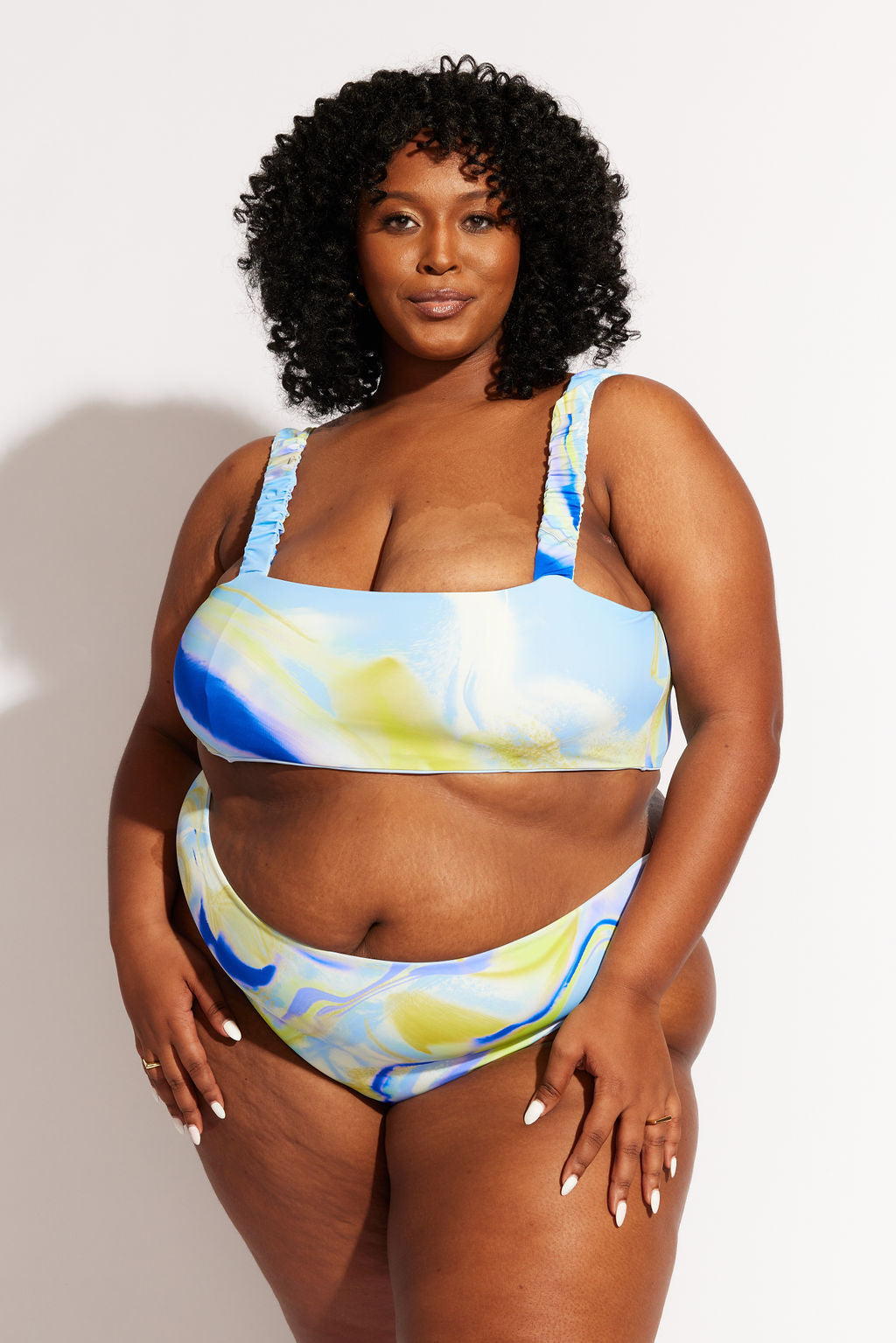 Nomads Swimwear - Current Top II - Sky/Geode -