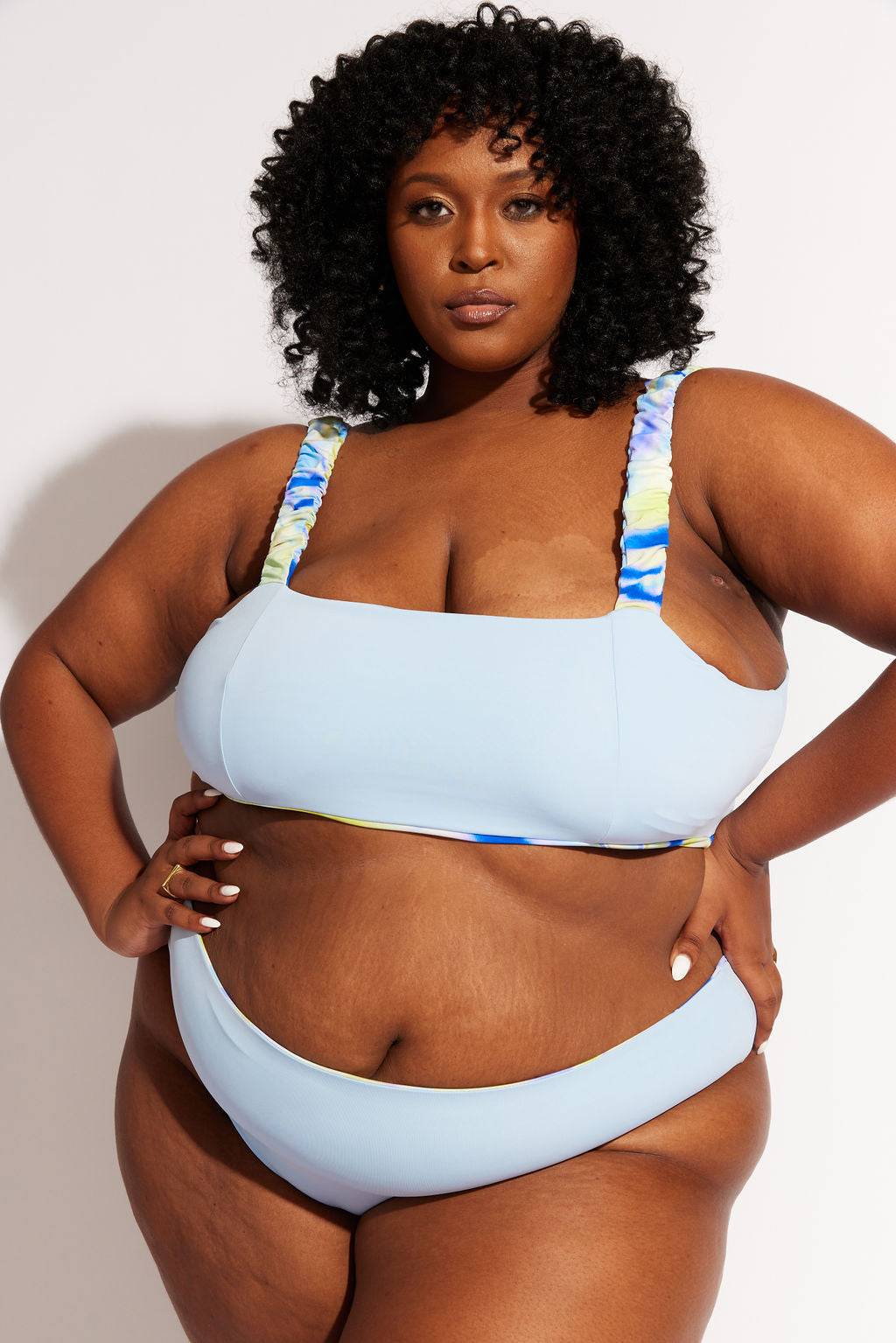 Nomads Swimwear - Current Top II - Sky/Geode -