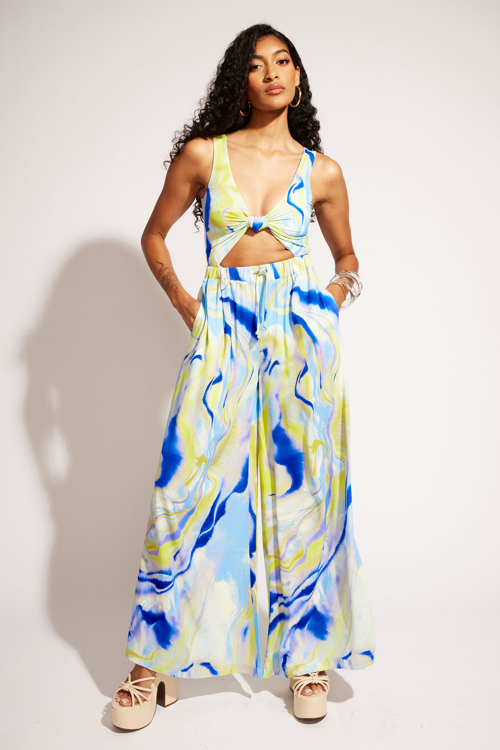 Nomads Swimwear - Shoreline One Piece II - Sky/Geode -