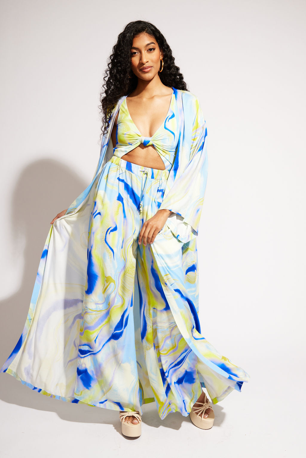 Nomads Swimwear - Sunset Kimono II - Geode -