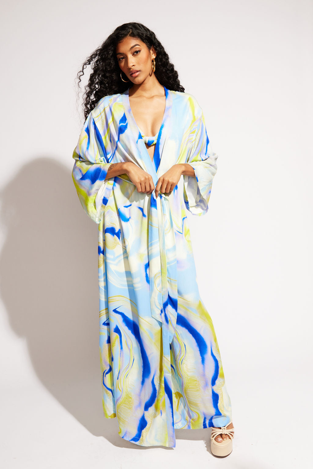 Nomads Swimwear - Sunset Kimono II - Geode -