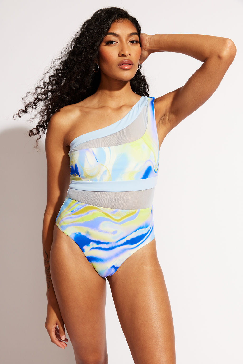 Nomads Swimwear - Coast One Piece II - Sky/Geode -