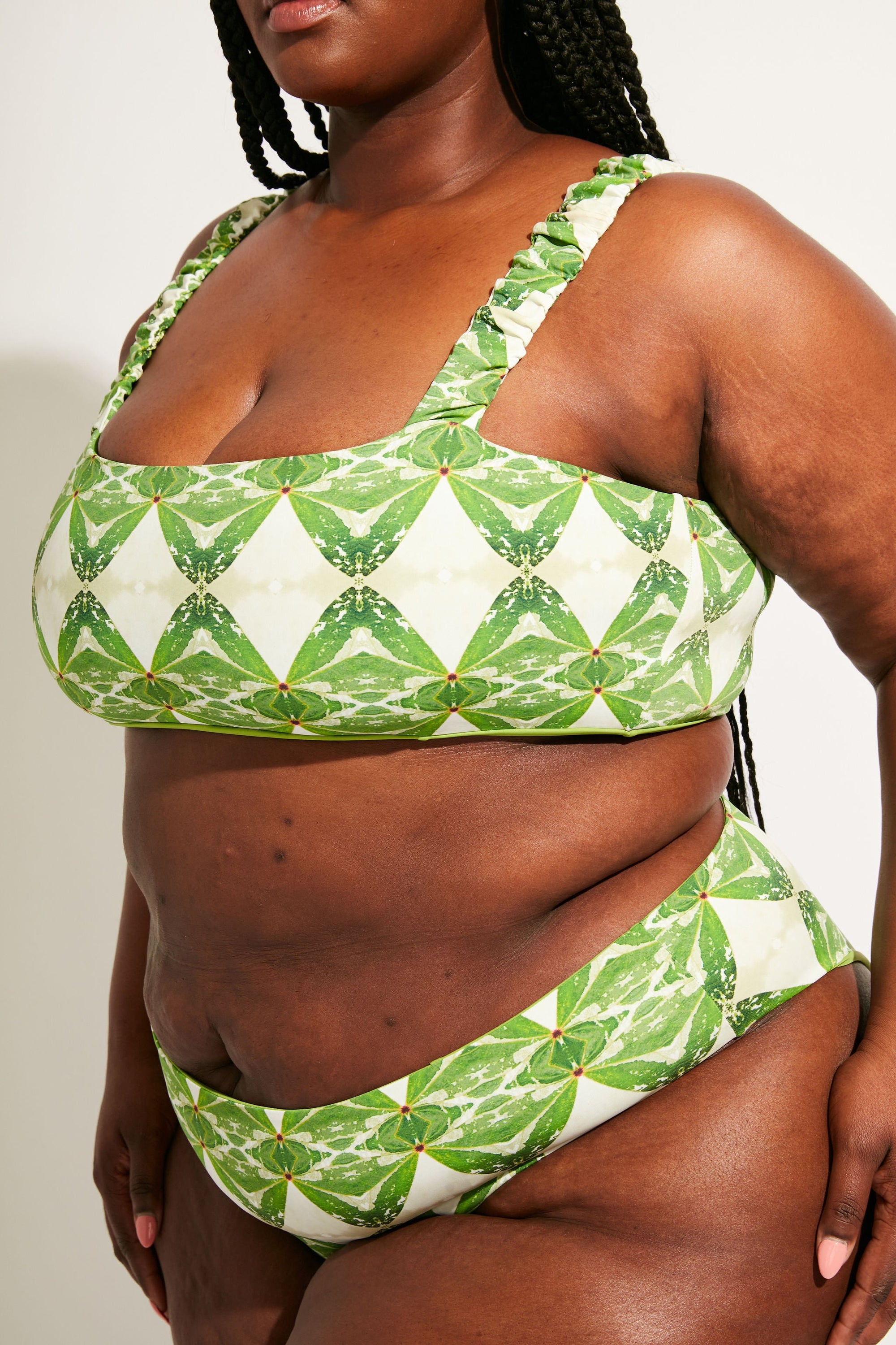 Nomads Swimwear - Current Bottom II - Pothos/Nephrite -