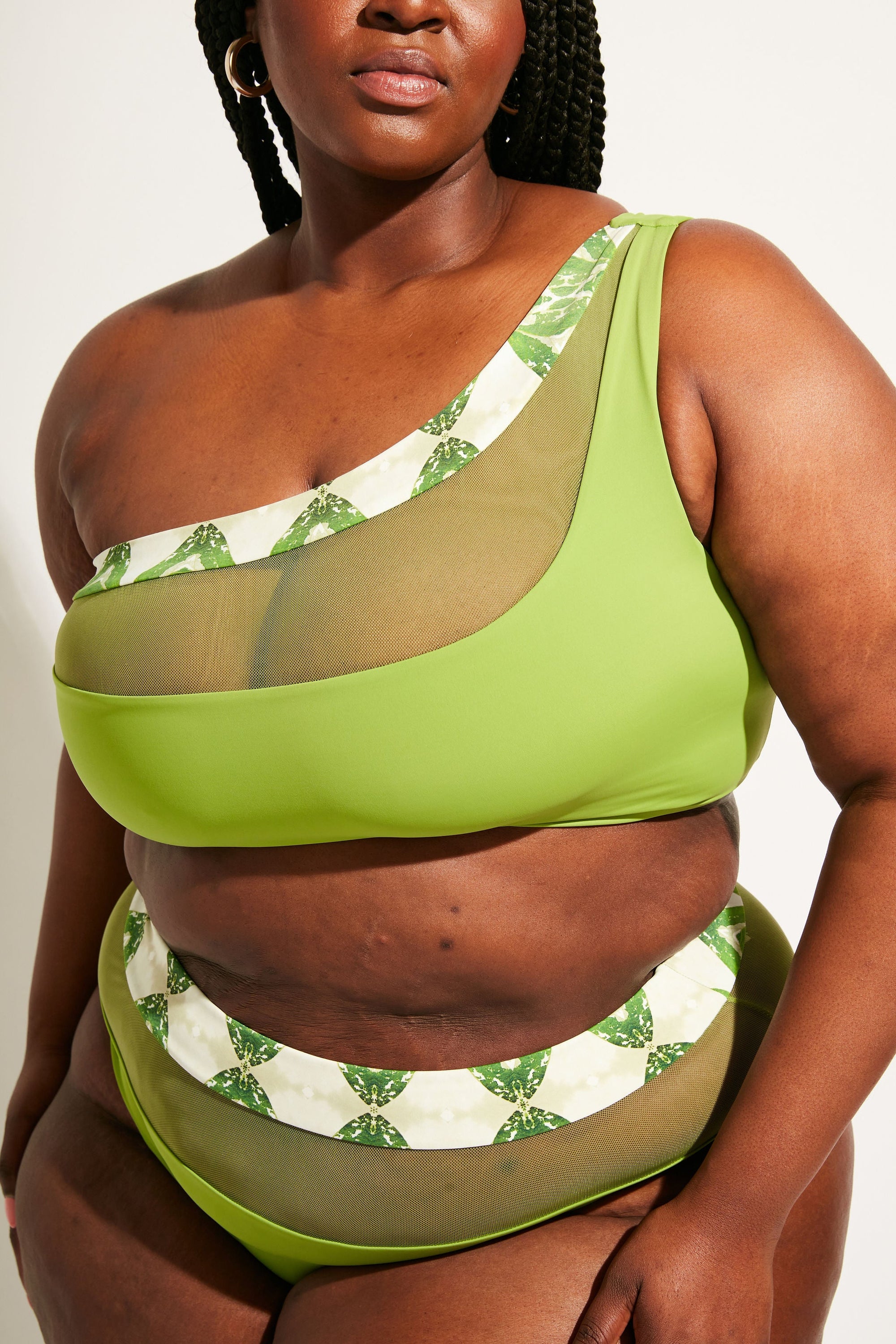 Nomads Swimwear - Bay Top II - Pothos/Nephrite -