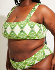 Nomads Swimwear - Current Top II - Pothos/Nephrite -
