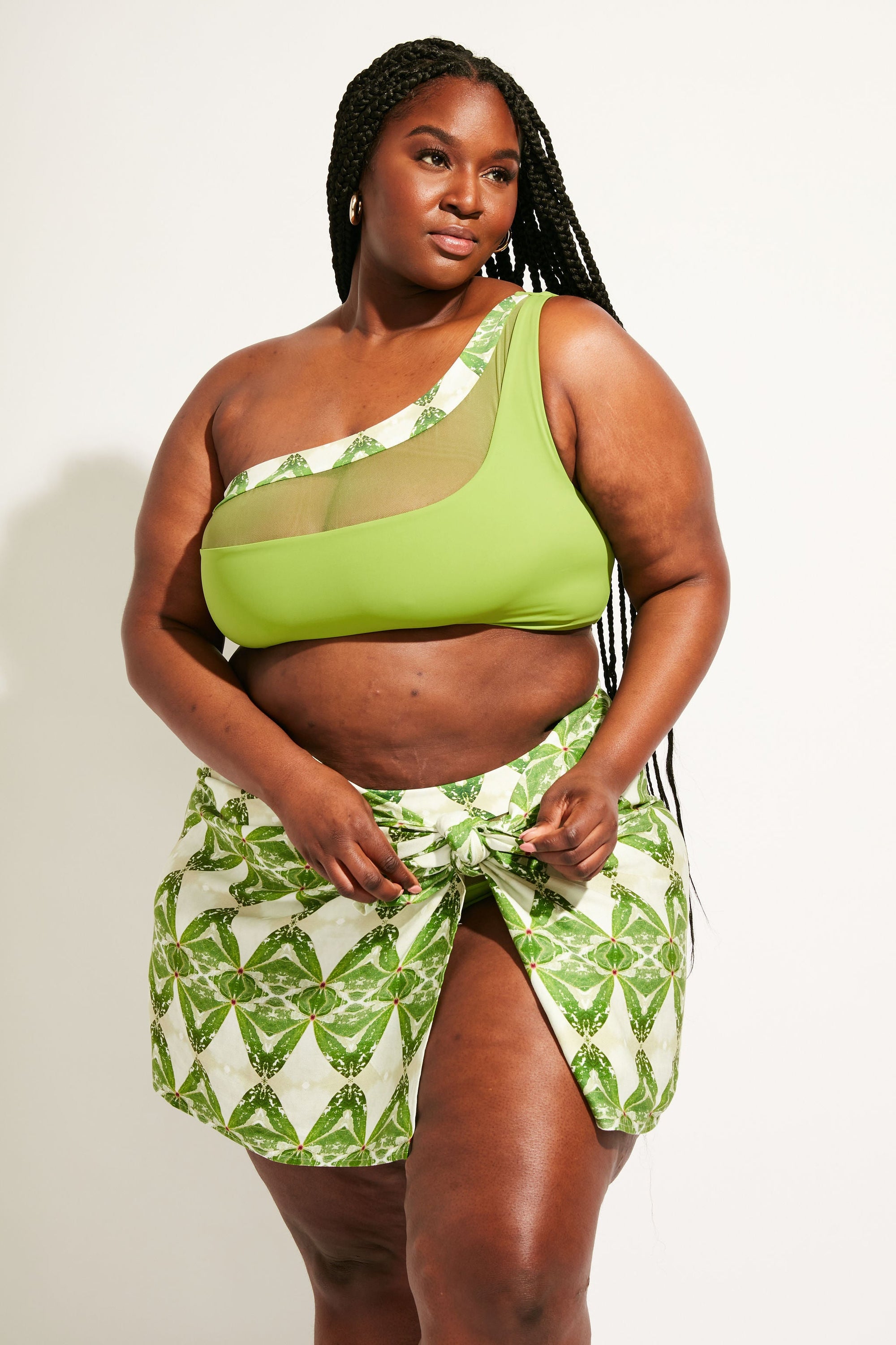 Nomads Swimwear - Bay Top II - Pothos/Nephrite -