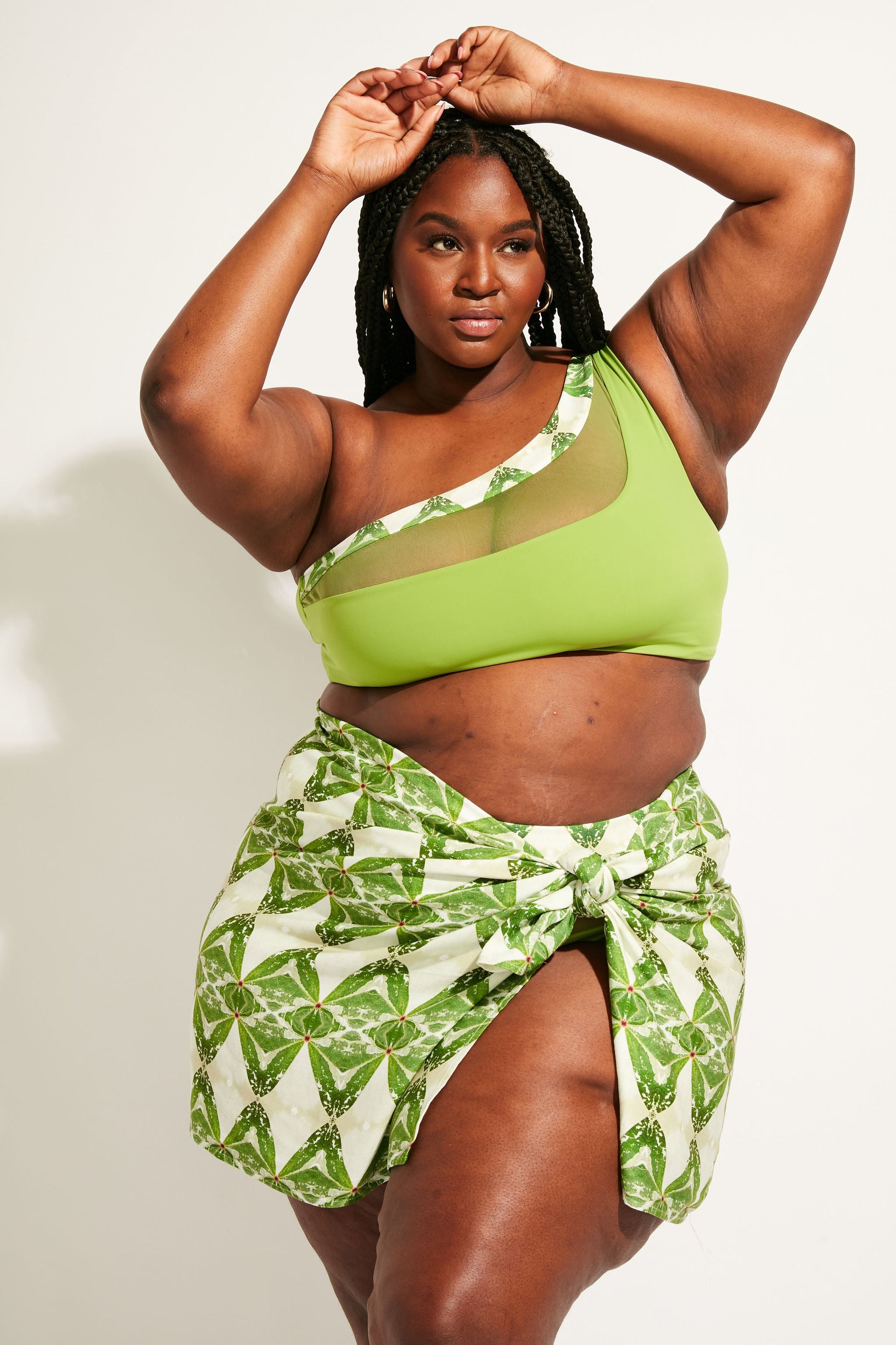Nomads Swimwear - Bay Top II - Pothos/Nephrite -