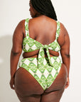 Nomads Swimwear - Current Top II - Pothos/Nephrite -