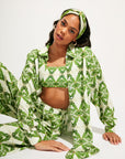 Nomads Swimwear - Sol Button-Up Shirt Dress - Pothos -