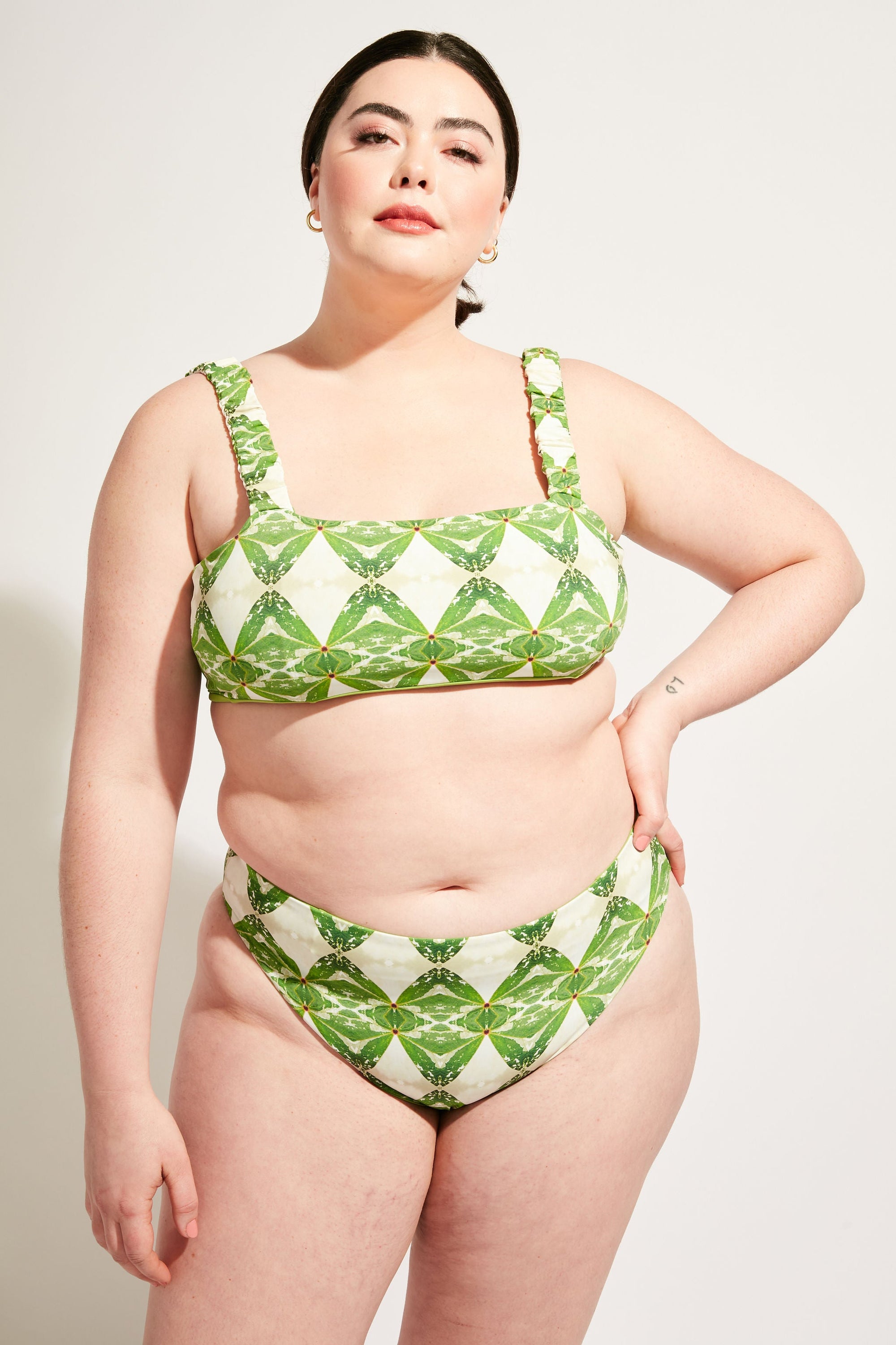 Nomads Swimwear - Current Top II - Pothos/Nephrite -