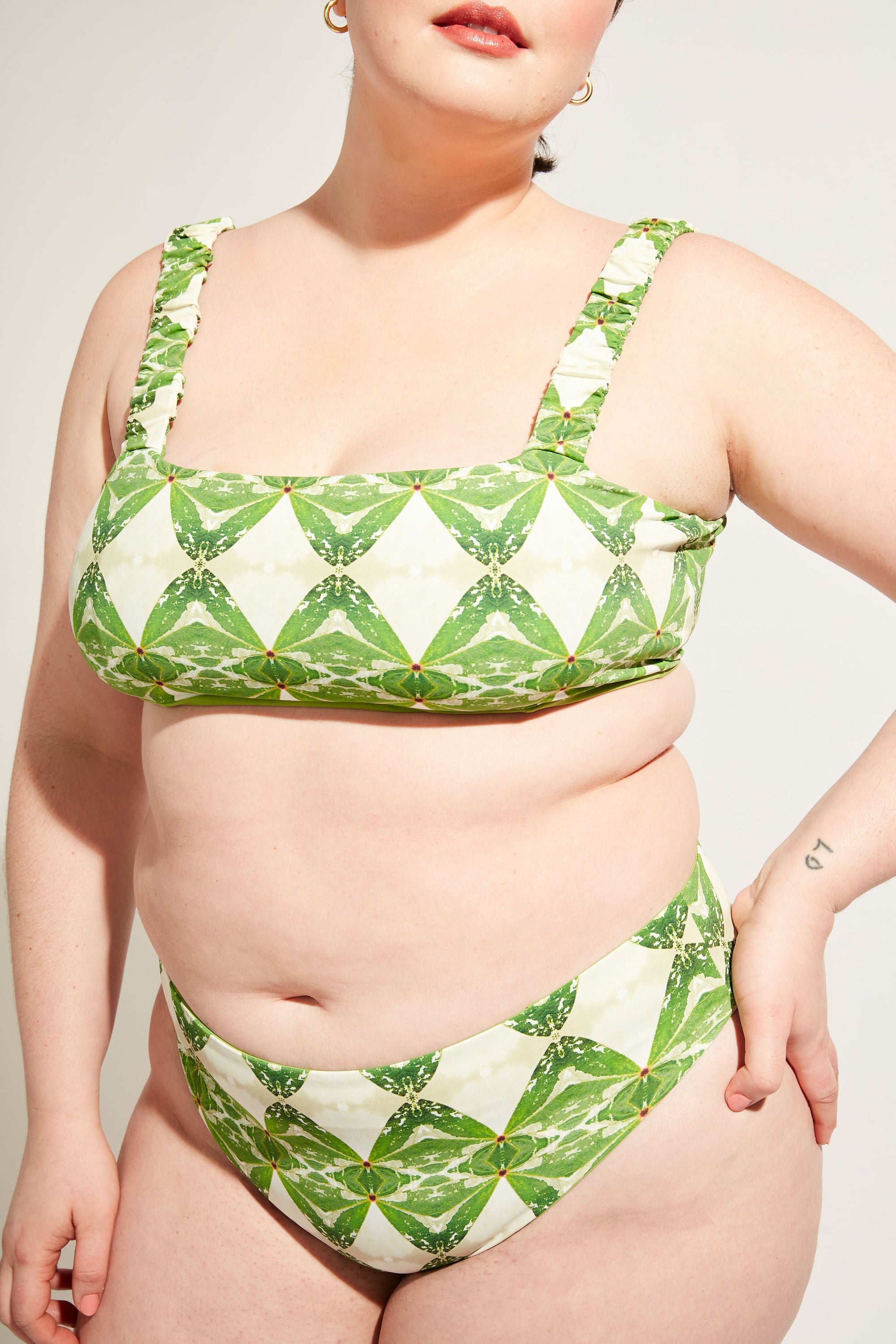 Nomads Swimwear - Current Top II - Pothos/Nephrite -