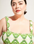 Nomads Swimwear - Current Top II - Pothos/Nephrite -