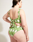 Nomads Swimwear - Current Top II - Pothos/Nephrite -