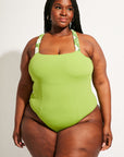Nomads Swimwear - Wave One Piece II - Pothos/Nephrite -