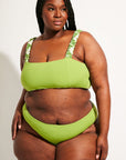Nomads Swimwear - Current Bottom II - Pothos/Nephrite -