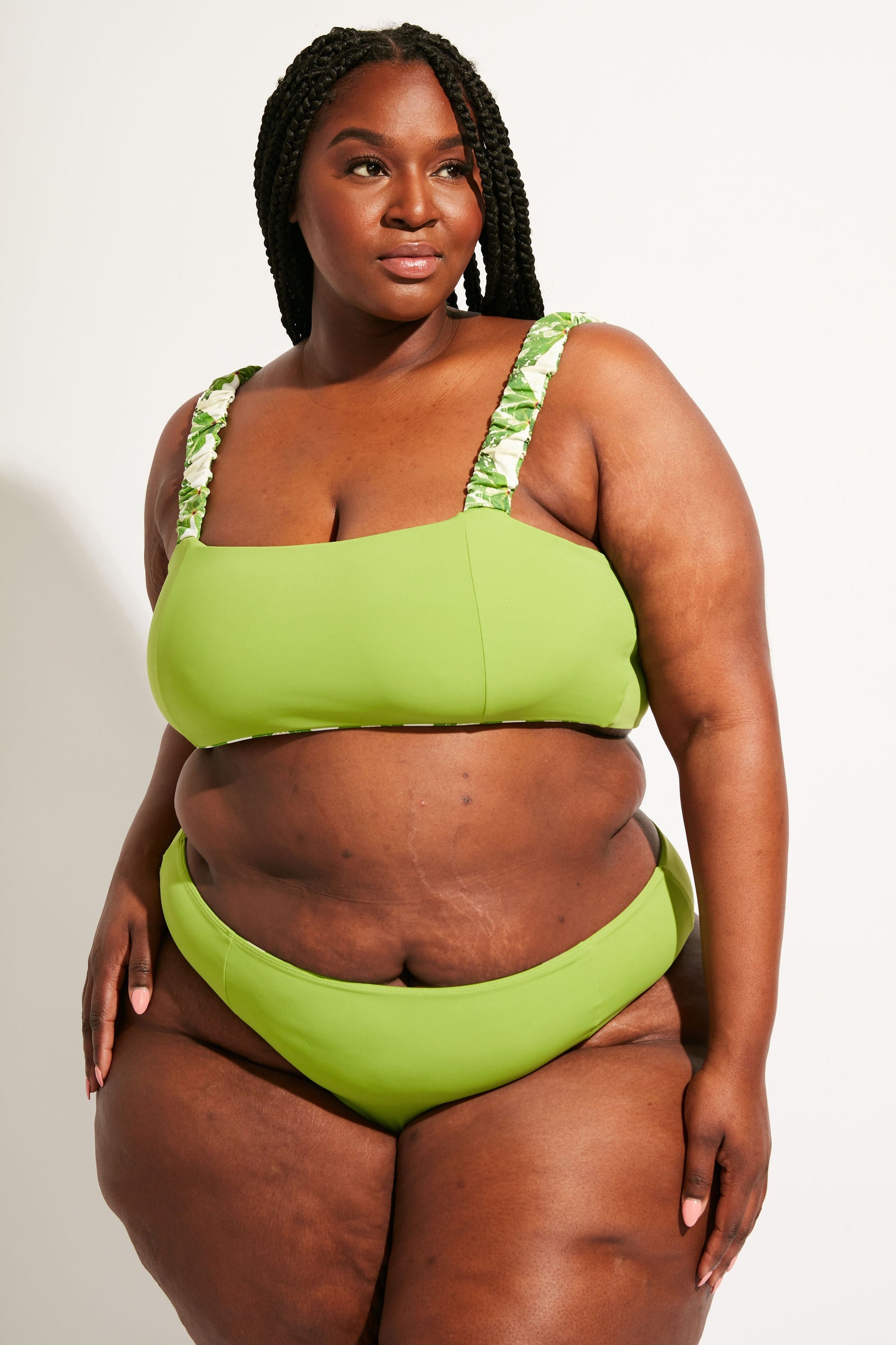 Nomads Swimwear - Current Top II - Pothos/Nephrite -