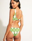 Nomads Swimwear - Playa Top II - Pothos/Nephrite -