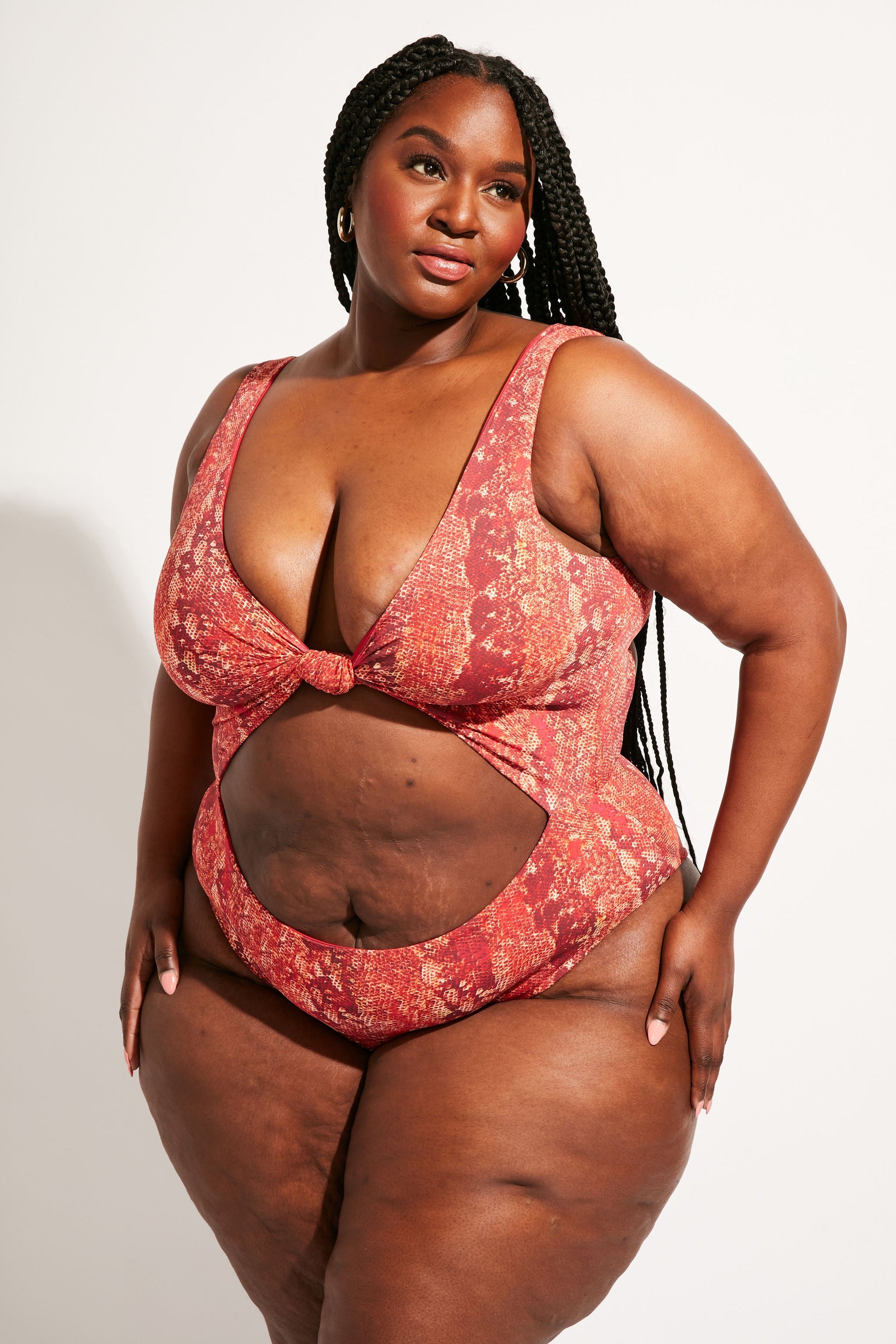 Nomads Swimwear - Shoreline One Piece II - Iguana/Merlot -