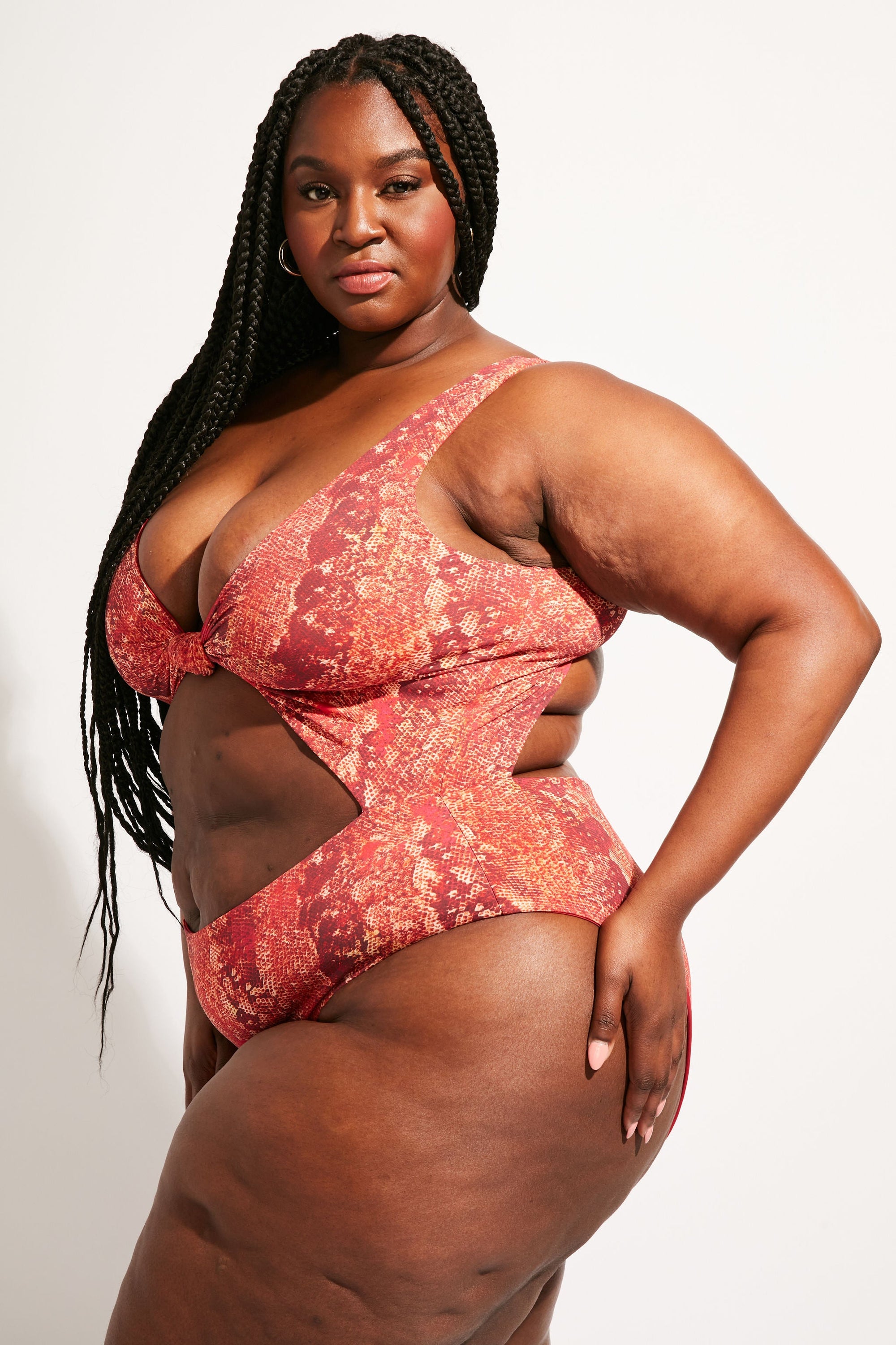 Nomads Swimwear - Shoreline One Piece II - Iguana/Merlot -