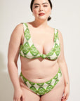 Nomads Swimwear - Playa Top II - Pothos/Nephrite -
