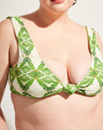 Nomads Swimwear - Playa Top II - Pothos/Nephrite -