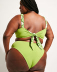 Nomads Swimwear - Current Top II - Pothos/Nephrite -