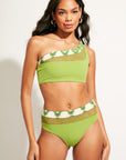 Nomads Swimwear - Bay Bottom II - Pothos/Nephrite -