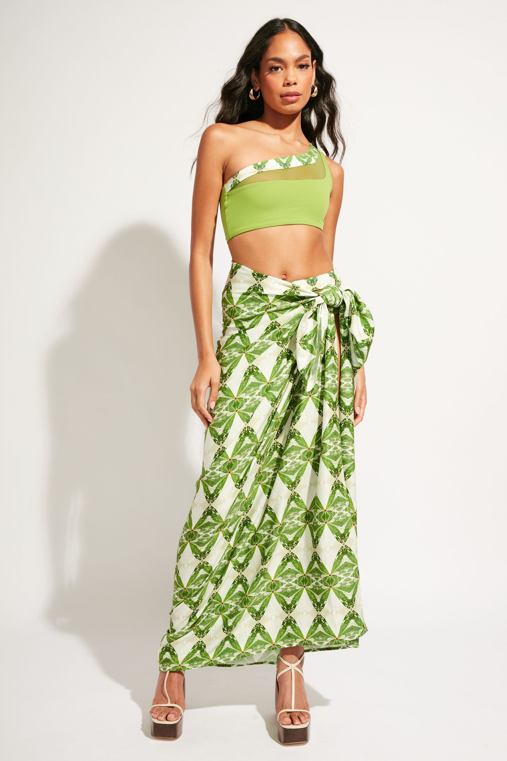 Nomads Swimwear - Bay Top II - Pothos/Nephrite -