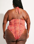 Nomads Swimwear - Isle One Piece - Iguana/Merlot -