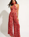 Nomads Swimwear - Isle One Piece - Iguana/Merlot -