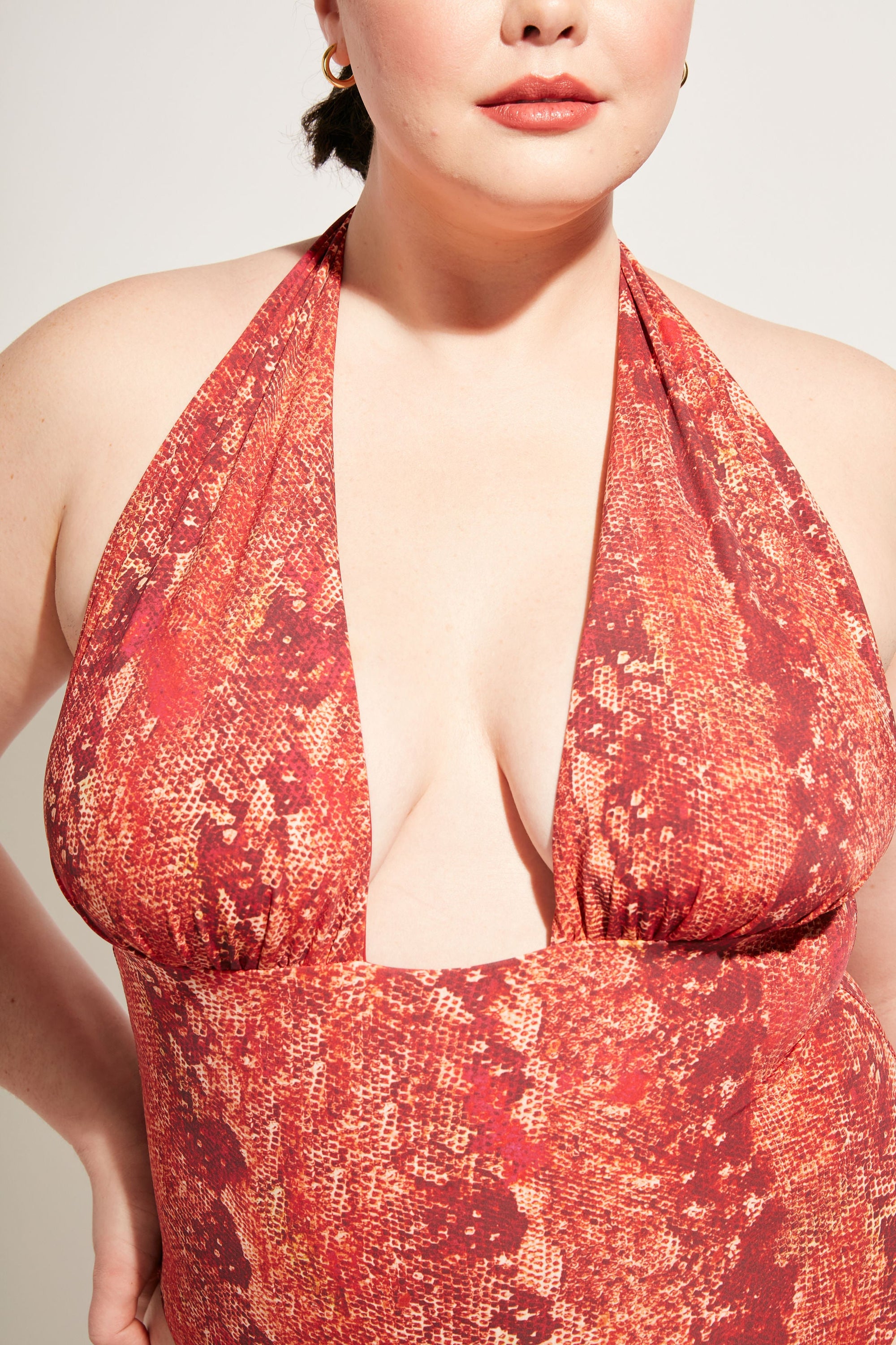 Nomads Swimwear - Isle One Piece - Iguana/Merlot -