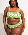 Nomads Swimwear - Current Top II - Pothos/Nephrite -