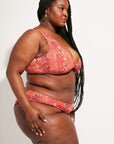 Nomads Swimwear - Playa Bottom - Iguana/Merlot -