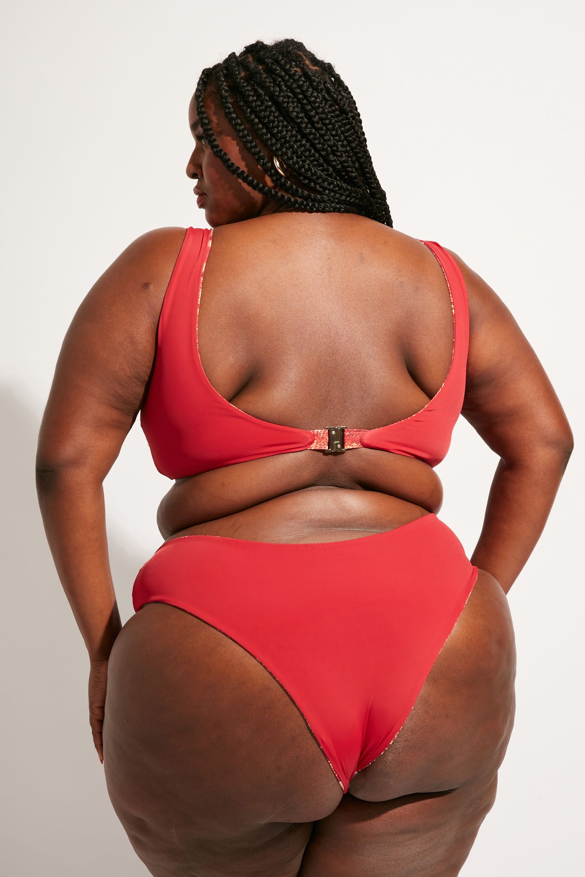 Nomads Swimwear - Playa Top II - Iguana/Merlot -