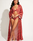 Nomads Swimwear - Sunset Kimono II - Iguana -