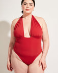 Nomads Swimwear - Isle One Piece - Iguana/Merlot -