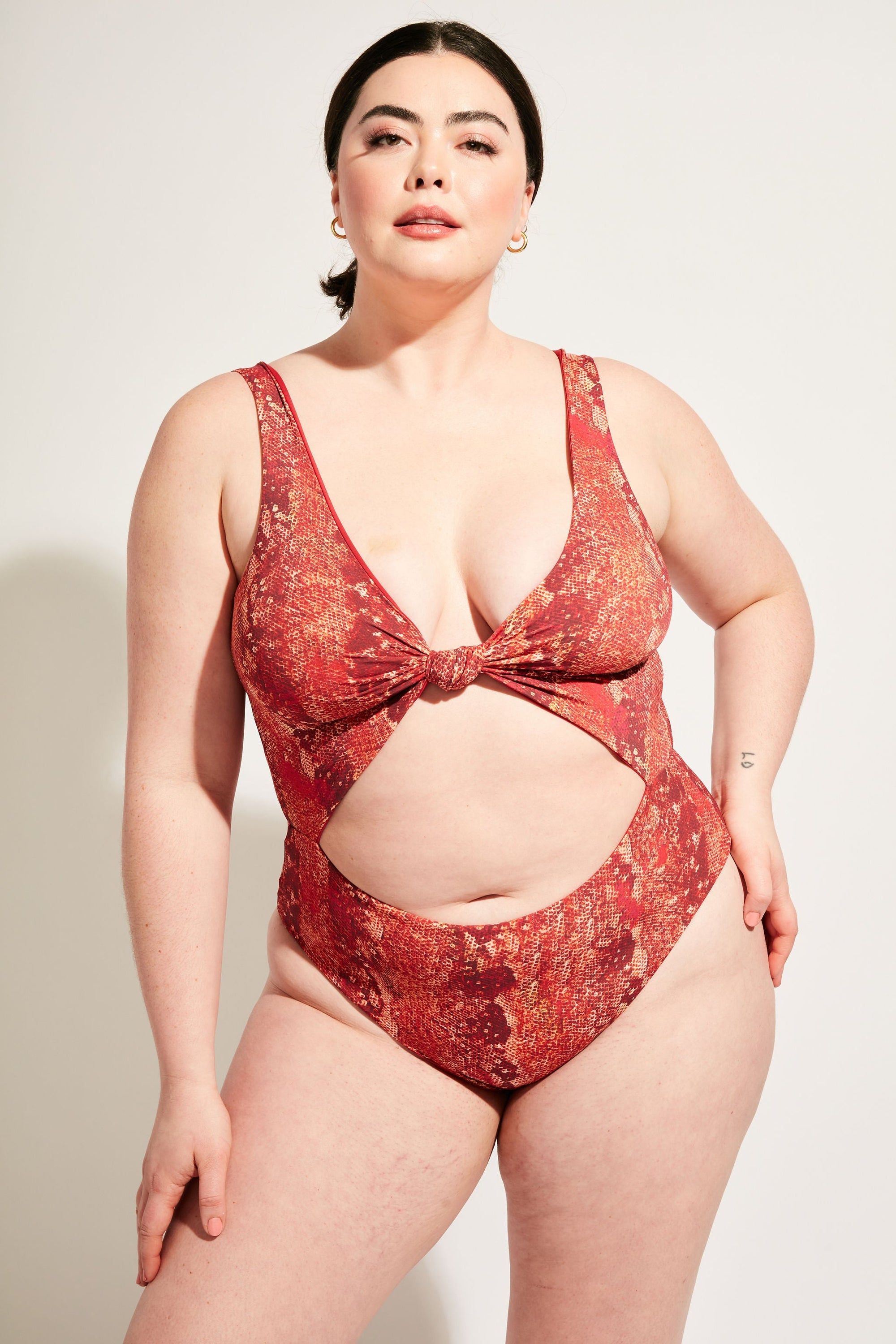 Nomads Swimwear - Shoreline One Piece II - Iguana/Merlot -