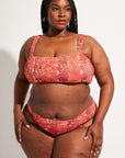 Nomads Swimwear - Current Bottom II - Iguana/Merlot -