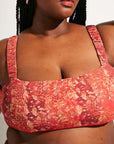 Nomads Swimwear - Current Top II - Iguana/Merlot -