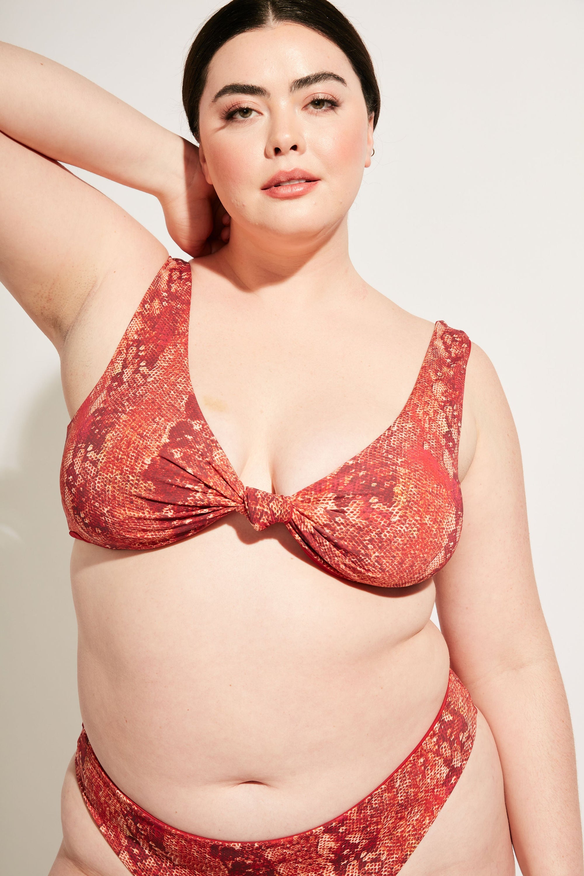 Nomads Swimwear - Playa Top II - Iguana/Merlot -