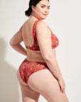 Nomads Swimwear - Playa Bottom - Iguana/Merlot -